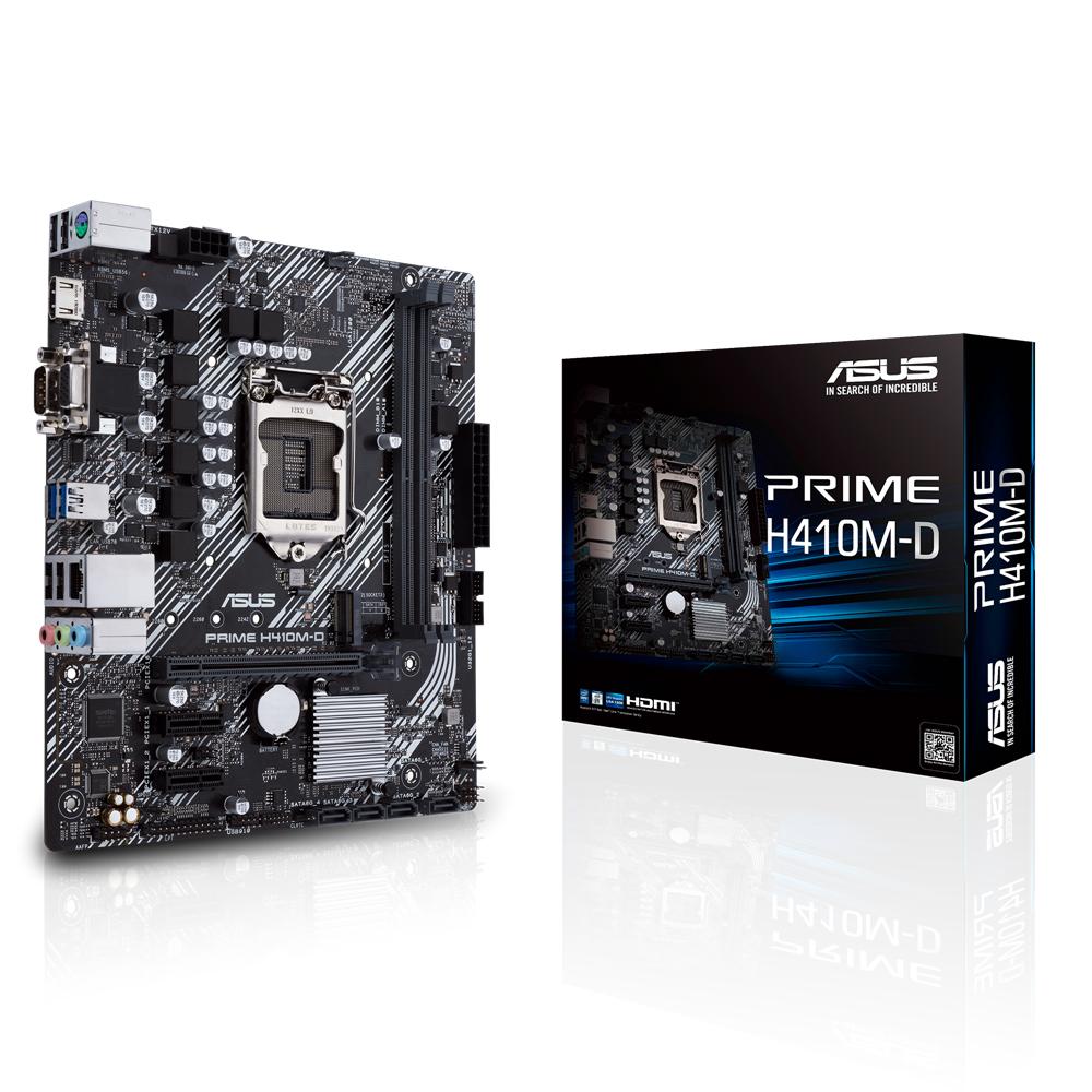 ASUS PRIME H410M-D Intel H410 mikro ATX