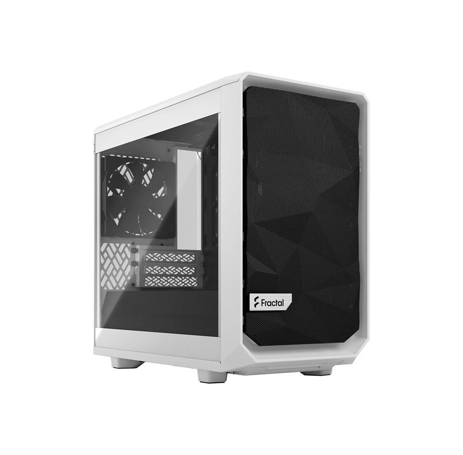Fractal Design Meshify 2 Nano - Mini-ITX tower - Kotelot - Miditower - Valkoinen